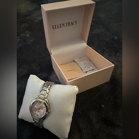Ellen Tracy Silver Woman’s Watch(Adjustable size) - Picture 2 of 7
